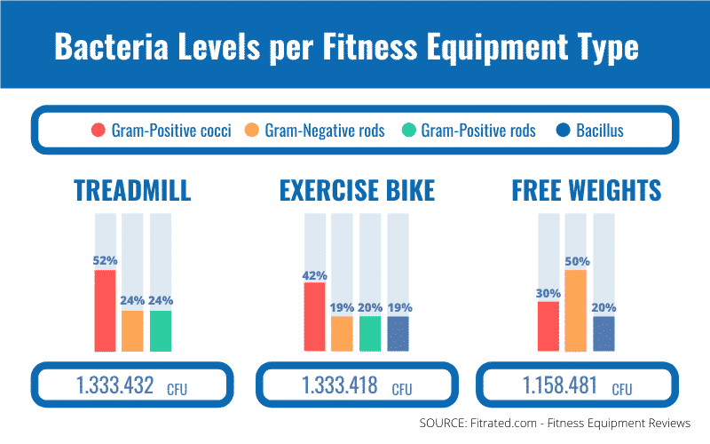 Bacteria-Levels-per-Fitness-Equipment-Type