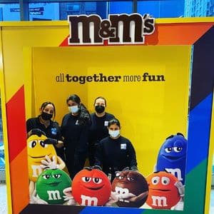 Cleaning Team at M&M's World New York