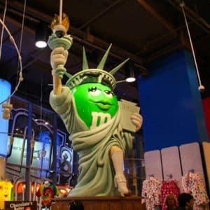 Statue of Liberty at M&M