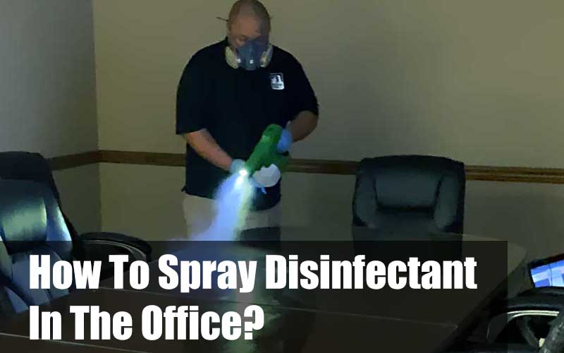 disinfection of high touch areas in NYC office