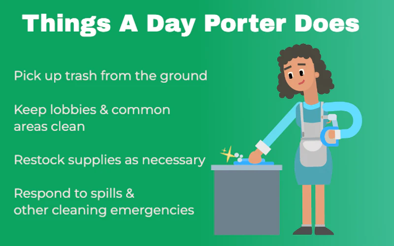 day porter services in commercial buildings