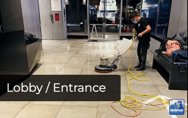 Lobby Entrance Cleaning