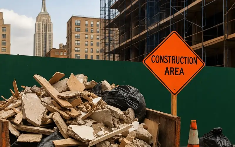 Construction Waste Disposal in NYC