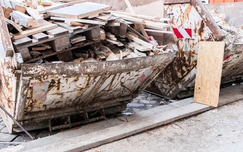 construction dust and waste disposal from NYC construction site