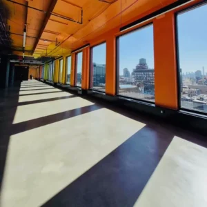 Final clean completed post-construction of office building in Manhattan NYC (1)