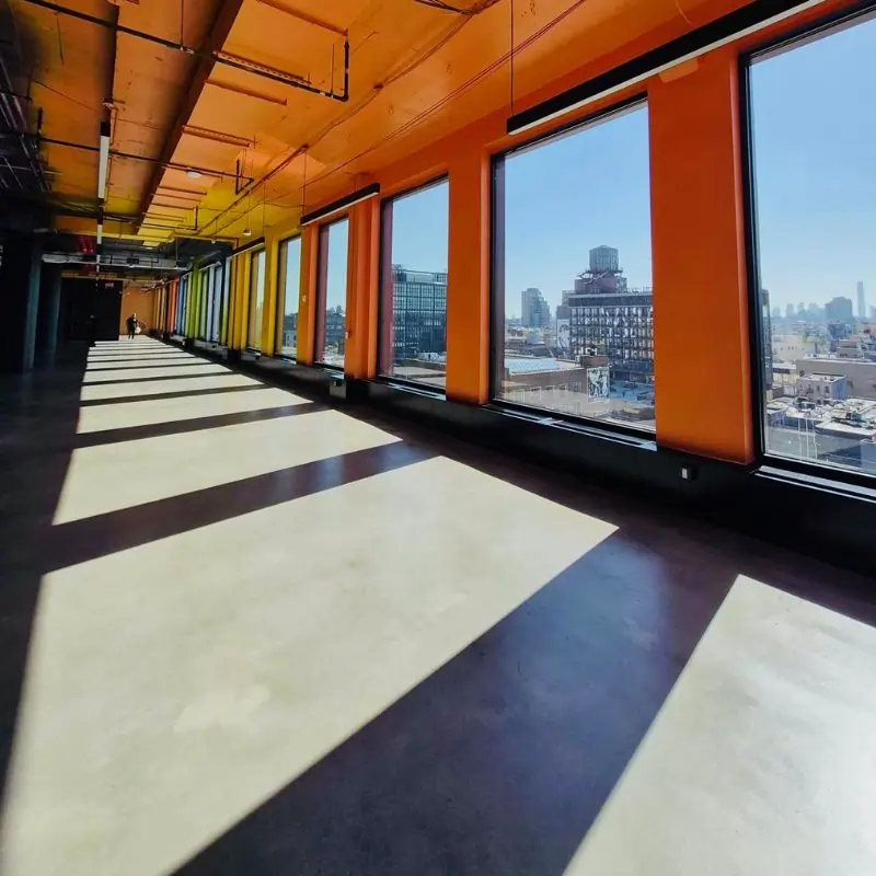 Final clean completed post-construction of office building in Manhattan NYC (1)