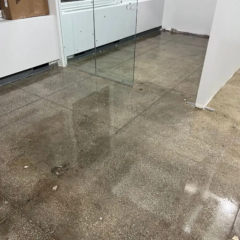 After Picture - Cleaning Office cement floors in lower Manhattan office building
