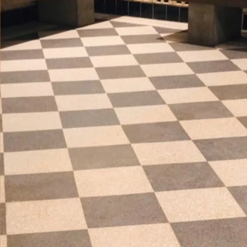 Before Picture - Restoration of marble floor in Class A Office Tower — Midtown Manhattan